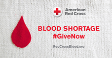 Give the gift of life by donating blood.
