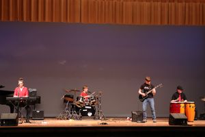 The Crunchy Half Notes from Fort Ashby, W.Va. received second-place honors.  The band is made up of Tiffany Sites, Brody Ritchie, John Dennison, and Luke Duncan. They performed “Africa” by Toto. 