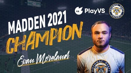 Evan Moreland, Madden 2021 Champion
